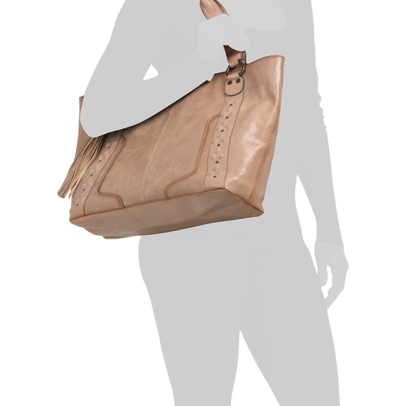 FRYE Natural Leather Corrine Tote - Picture 2 of 4